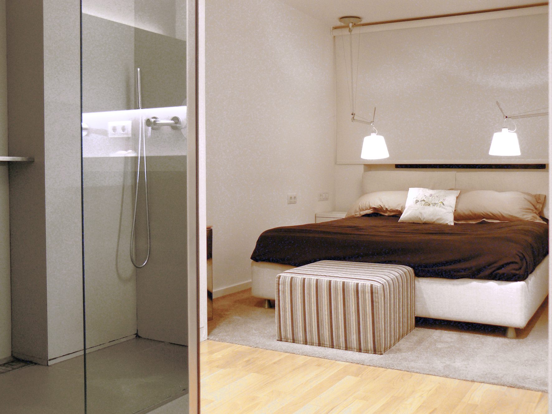 Proyecto de reforma integral de un piso pequeño en Sarriguren (Navarra). Una gran oportunidad para sacar partido a todos los espacios y hacerlo grande en comodidad, calidez y funcionalidad.