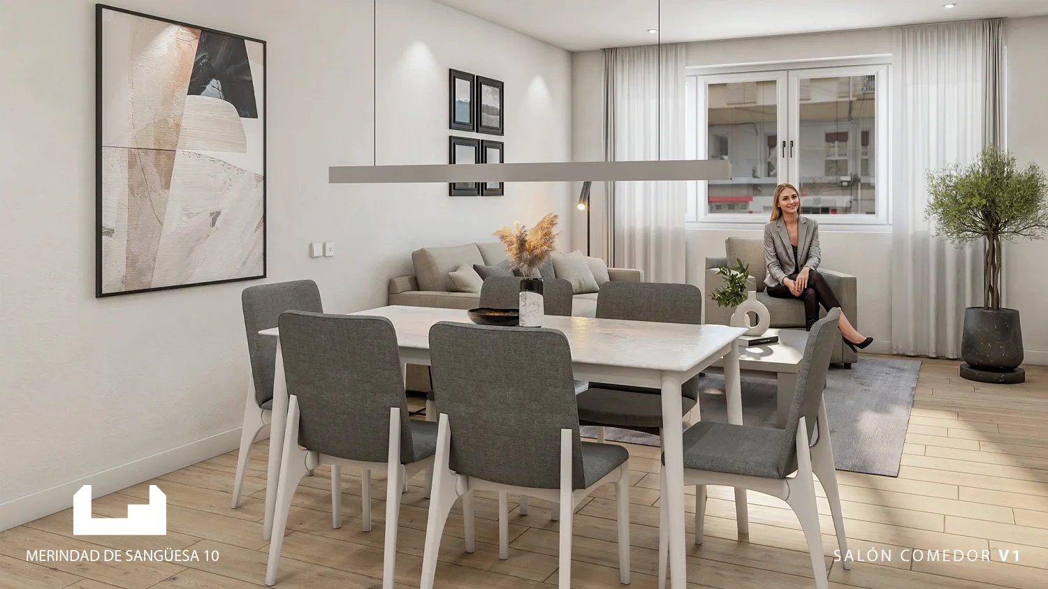 Promoción Merindad de Sangüesa en Burlada. Vivienda 1.